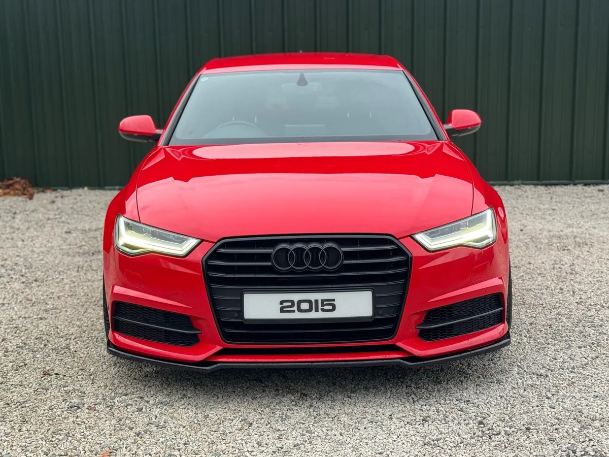 2015 AUDI A6 ULTRA BLACK EDITION RED BIG SPEC - Image 3