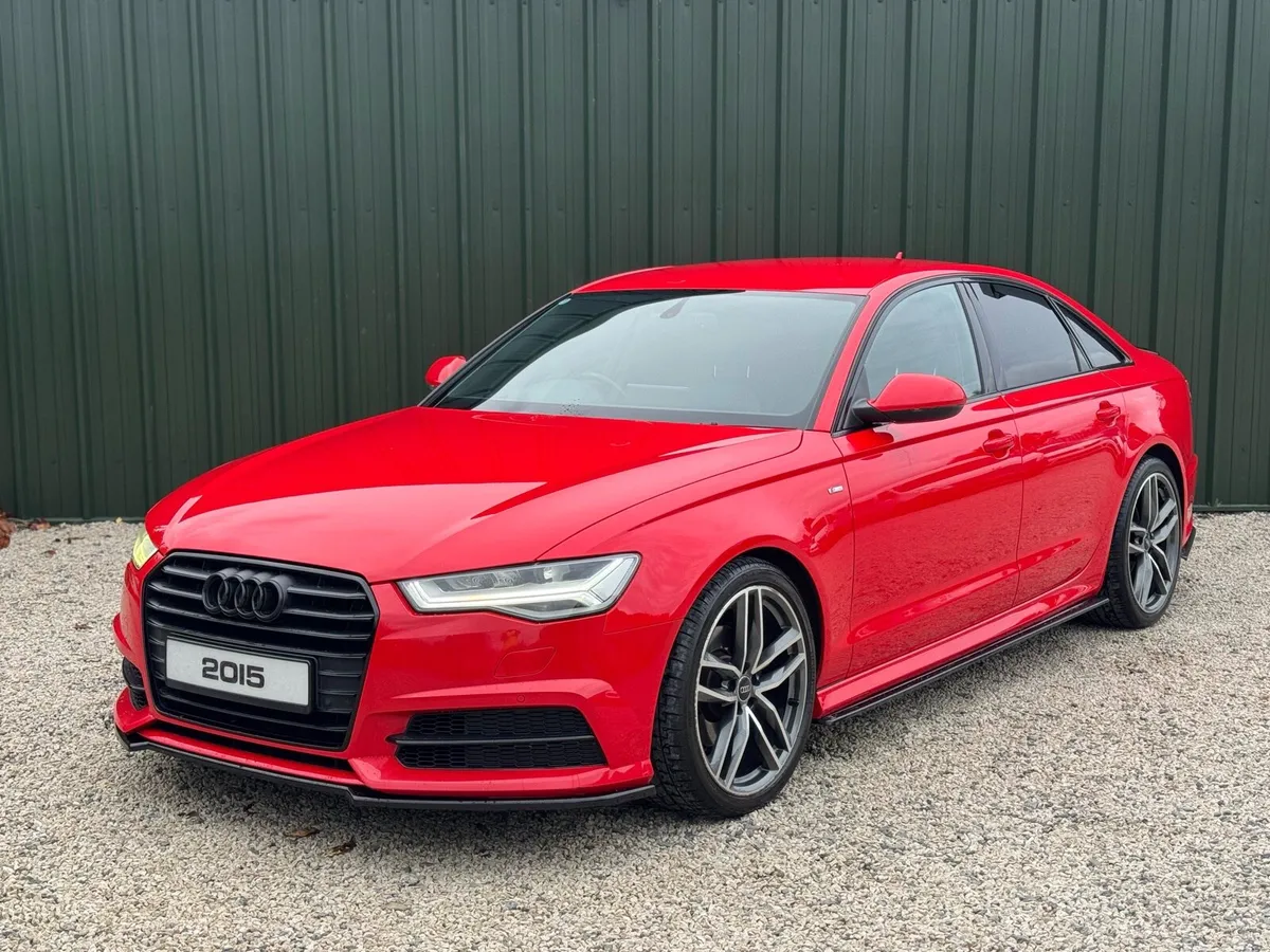 2015 AUDI A6 ULTRA BLACK EDITION RED BIG SPEC - Image 4