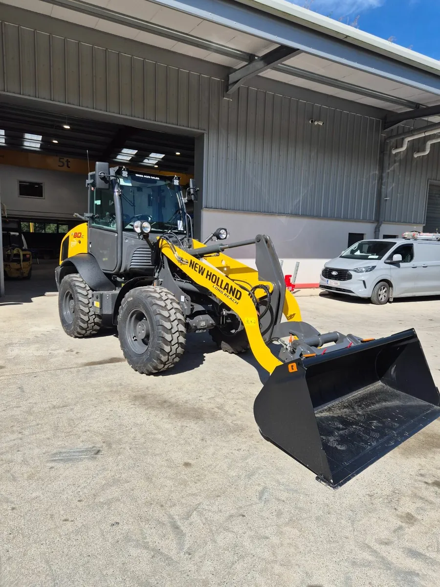 New Holland W80C loading Shovel. - Image 3