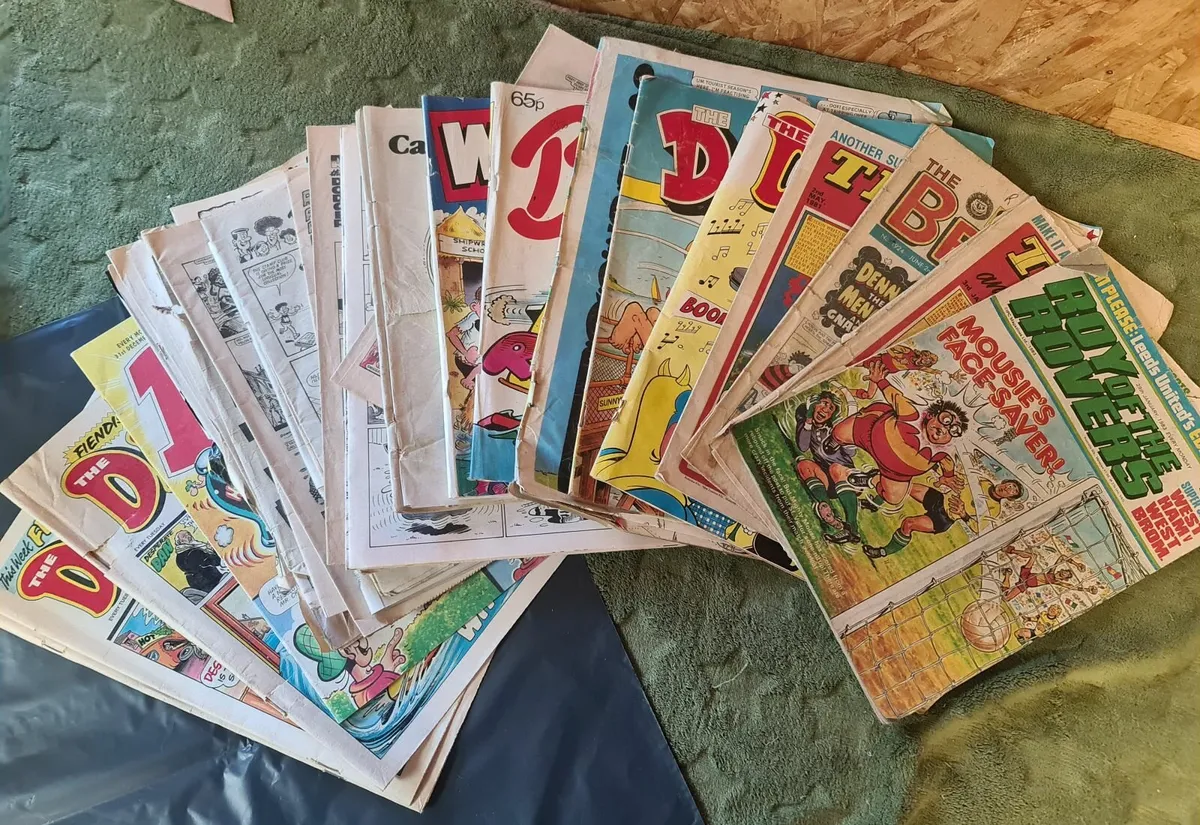 Vintage Collection of Beano and Dandy Comics - Image 1