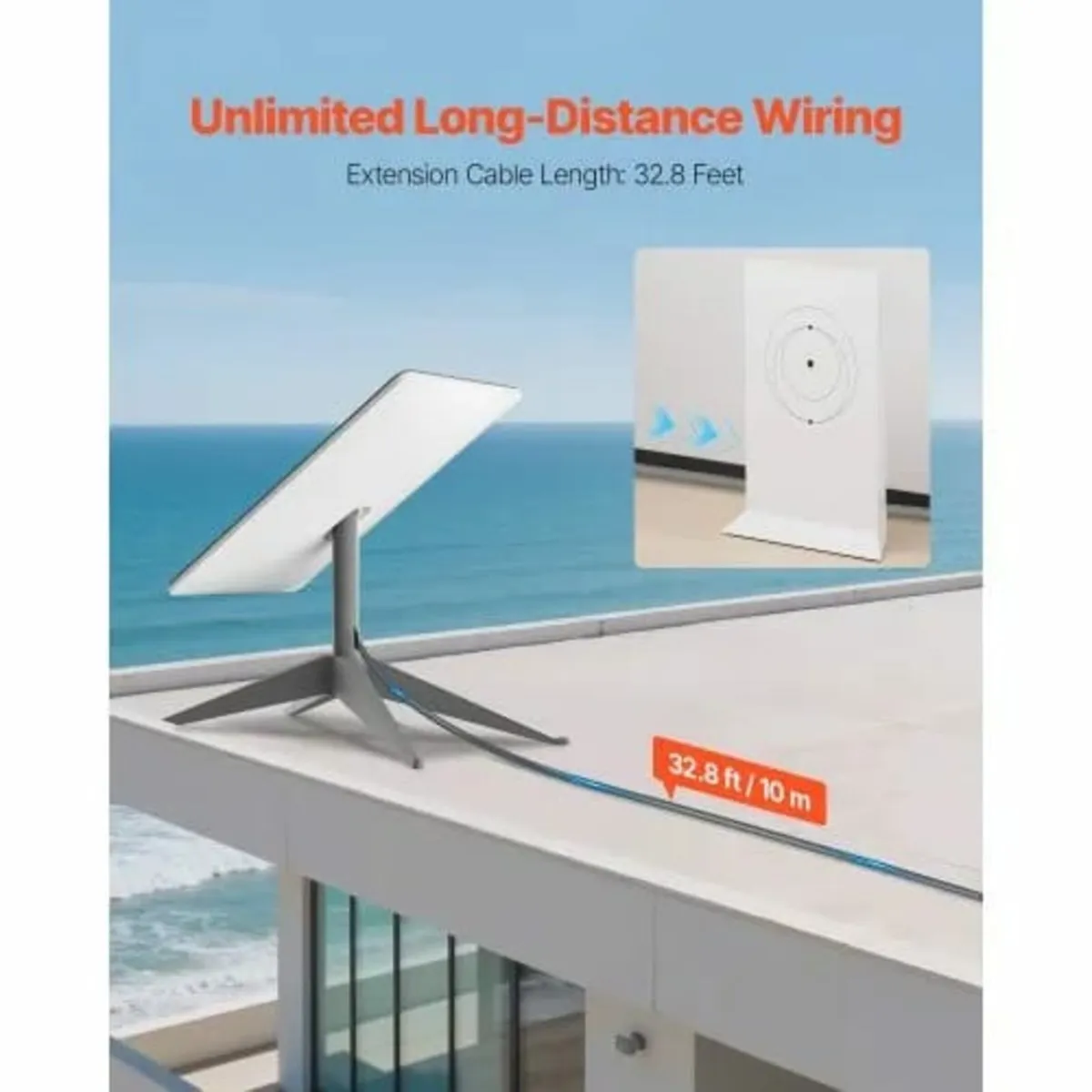 Starlink Gen 2 Cable 32.8FT /10 m Extension Cable - Image 4