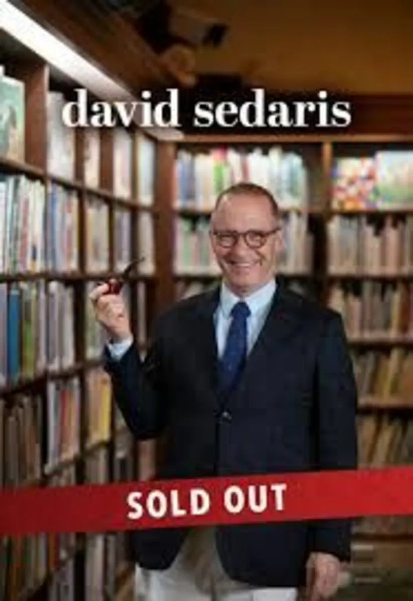 2  x David Sedaris - Cork, Saturday 20th Sept