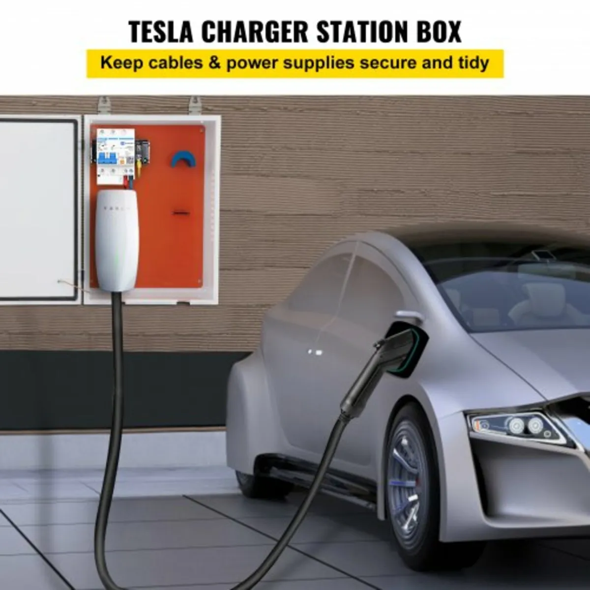 Tesla Charger Station Box, 70x50x25cm, Outdoor Cab - Image 3