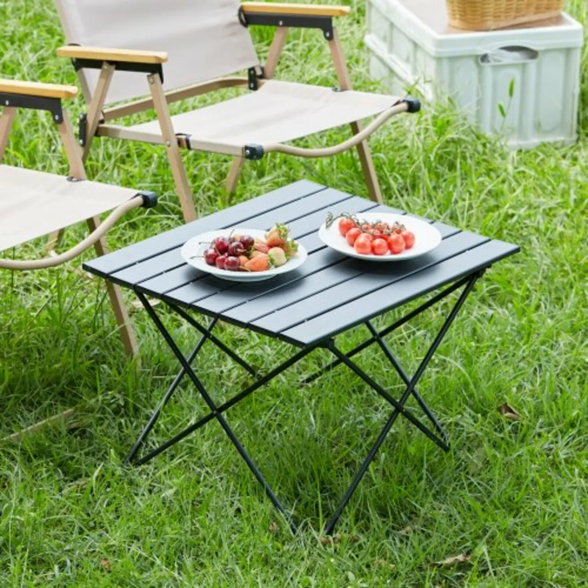 Folding Camping Table, Outdoor Portable Side Table - Image 3