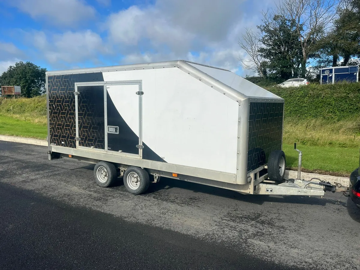 Ifor Williams transport shuttle trailer 16x6'6 - Image 1