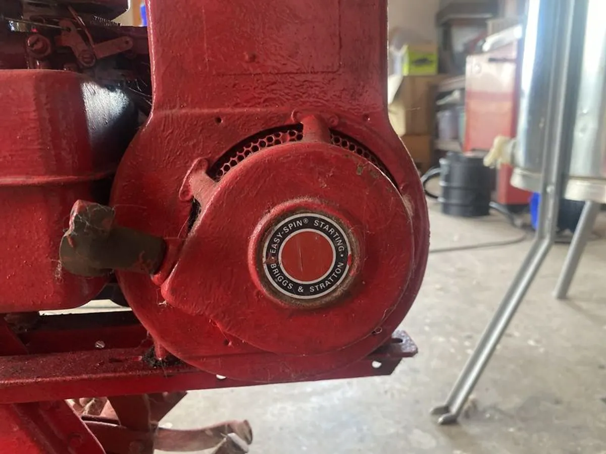 Vintage Garden Tiller - Image 2