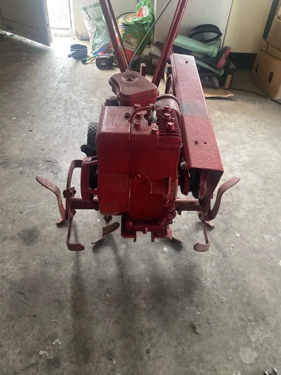 Vintage Garden Tiller - Image 3