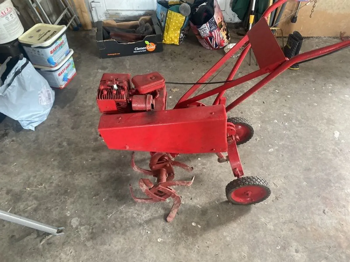 Vintage Garden Tiller - Image 4