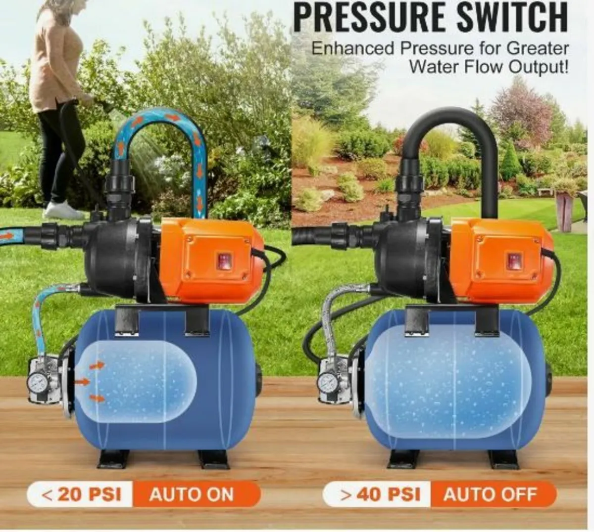 1 HP Shallow Well Pump - Image 2