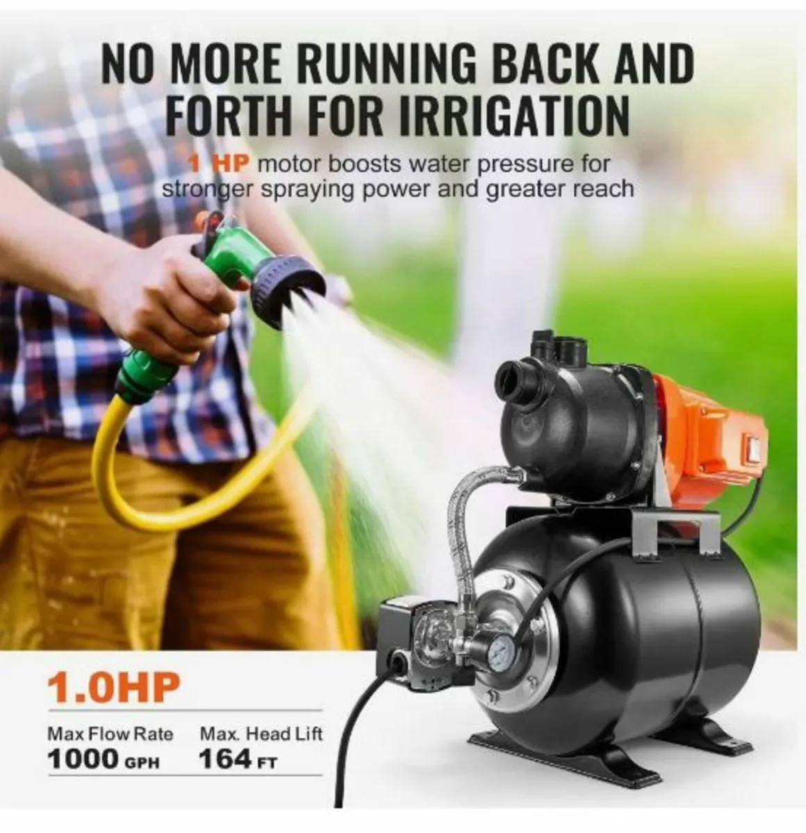 1 HP Shallow Well Pump - Image 3