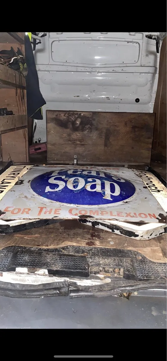 Pears soap enamel sign - Image 3