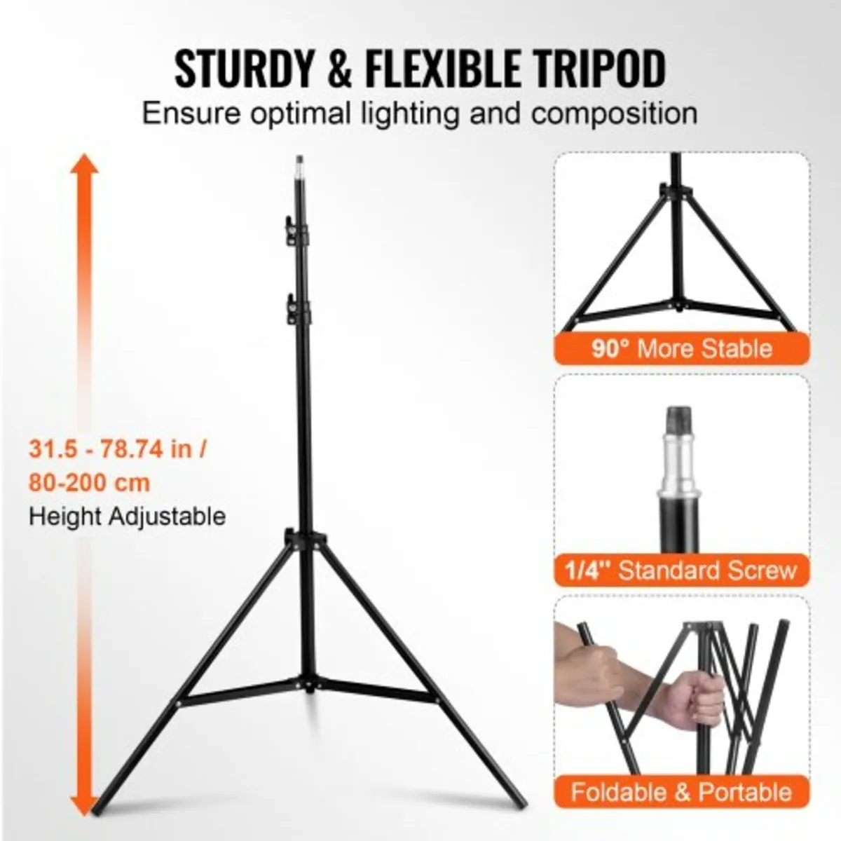 Softbox Lighting Kit 50x70 cm / 20x28 inch 45W 300 - Image 2