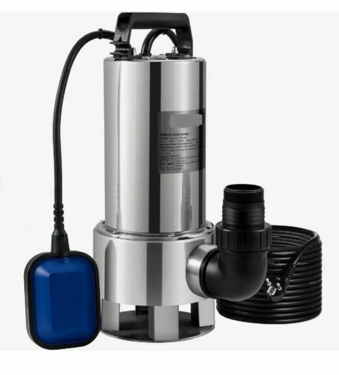Submersible Water Pump, 1300W - Image 1