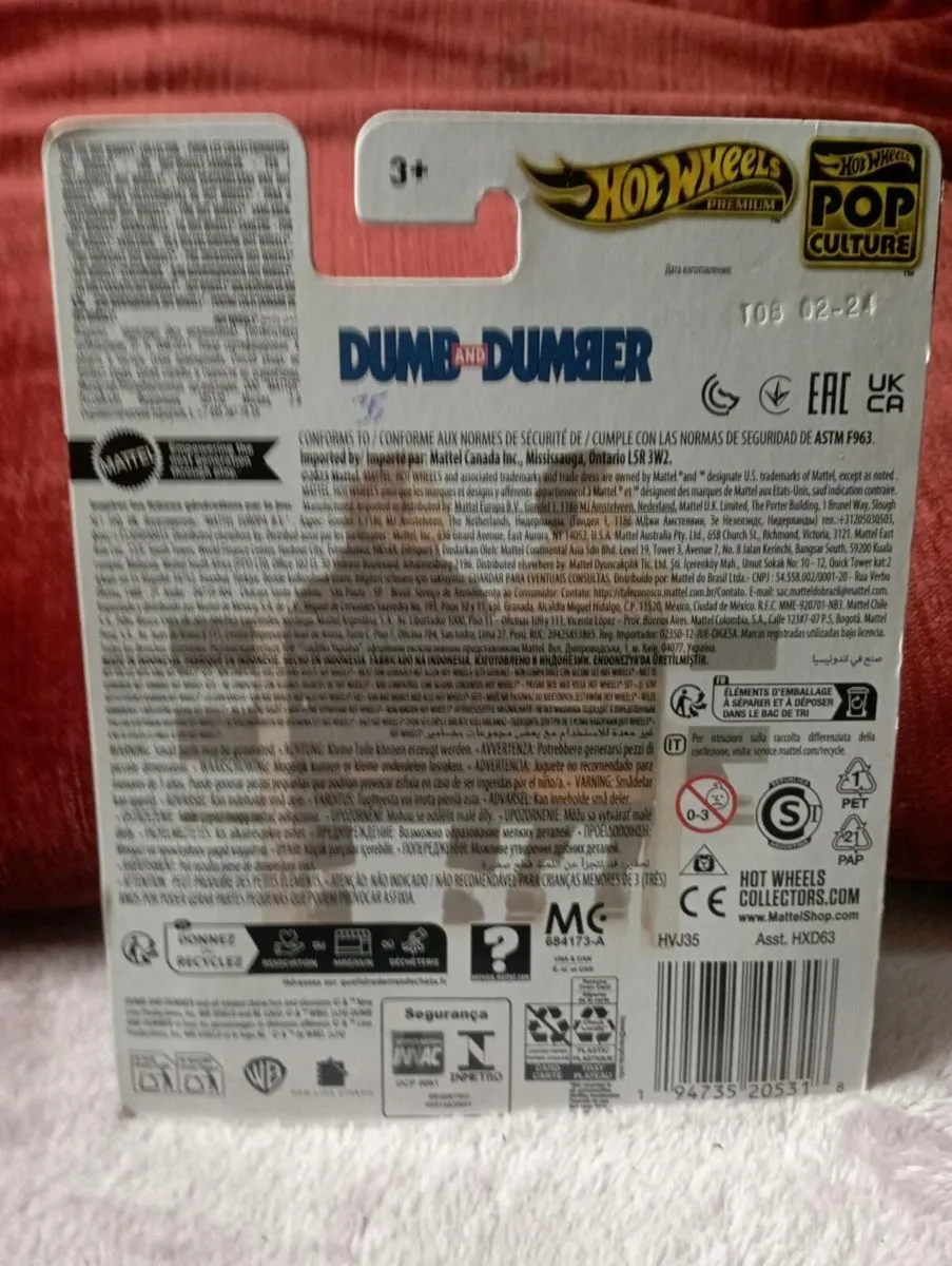 HOT WHEELS PREMIUM DUMB AND DUMBER. - Image 2