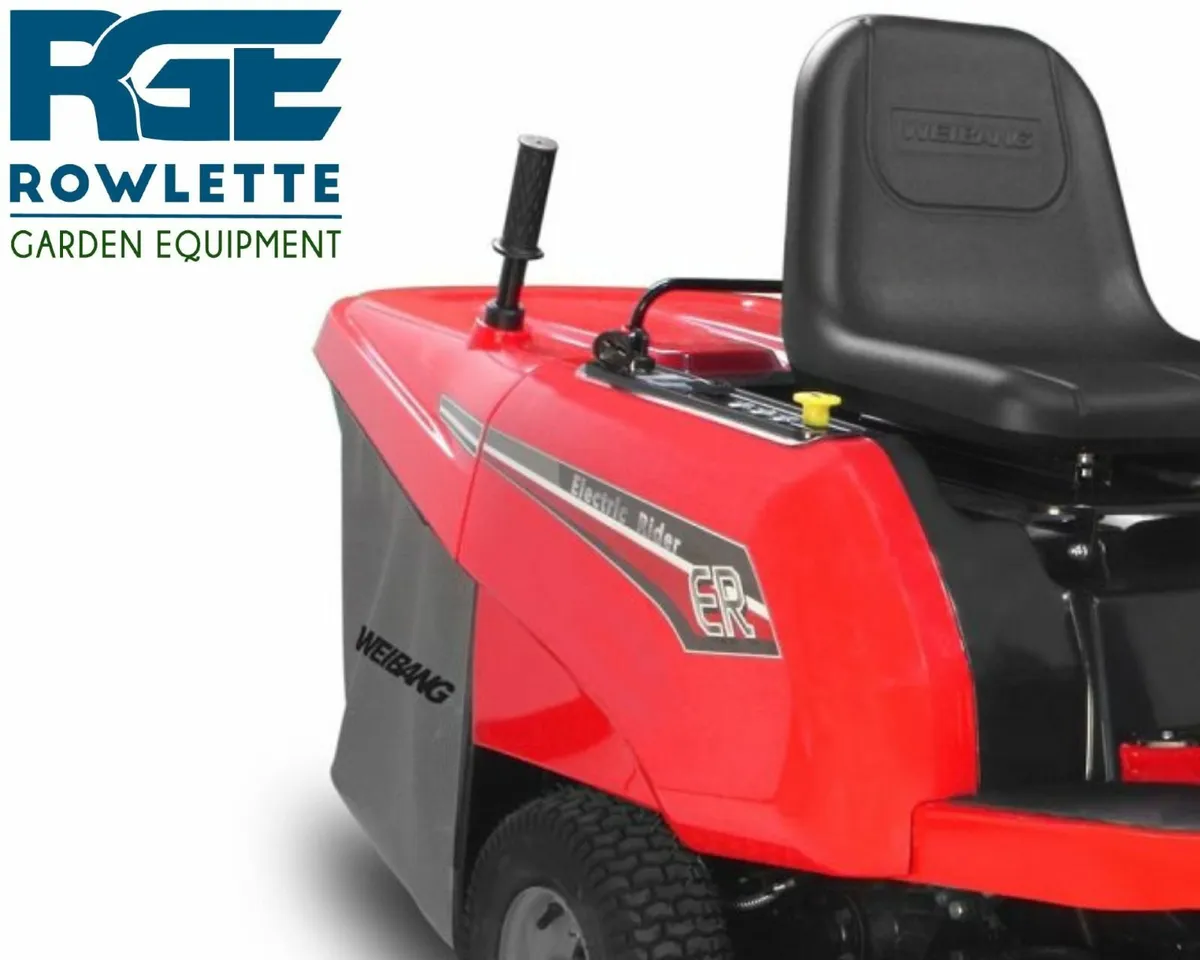 Weibang Ion 81 RC - E Ride On Mower - Image 3
