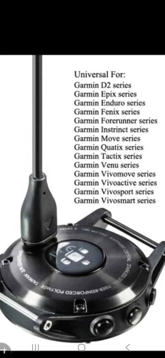Charging Cable for Garmin Smart Watches - Image 1