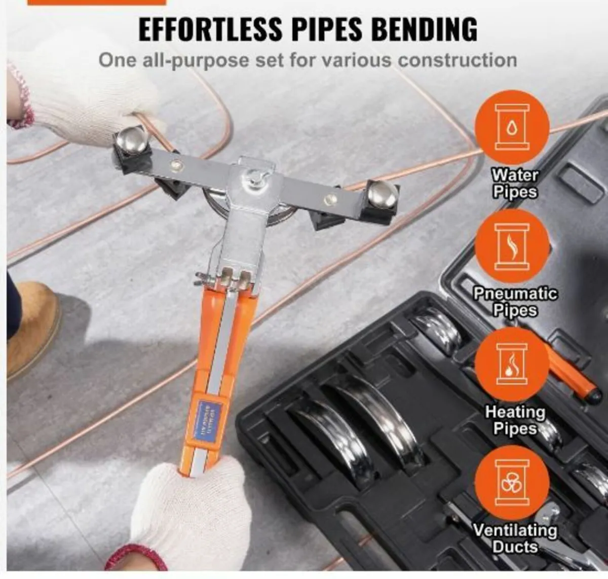 Pipe Tube Bender, 6.4mm-22.2mm - Image 3