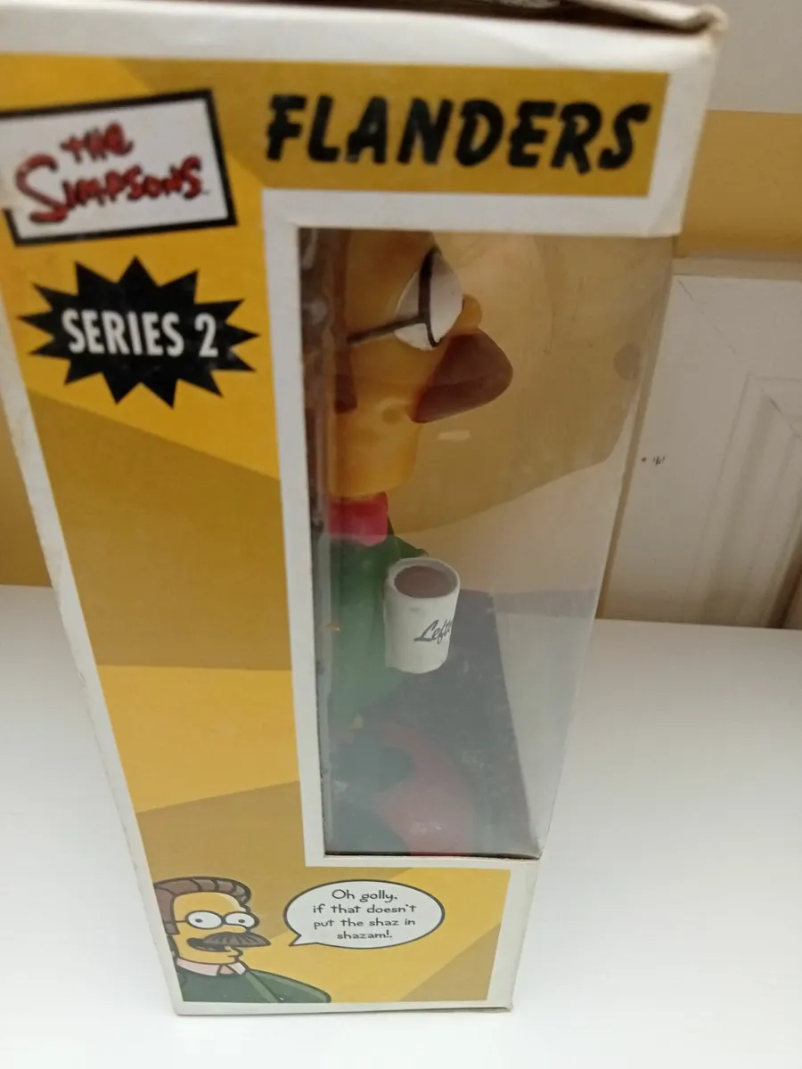BNIB - Simpsons, Ned Flanders Bobblehead 2006 - Image 3