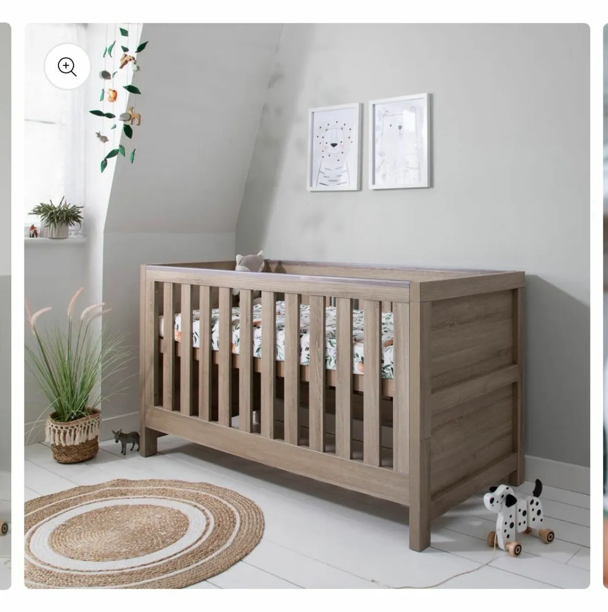 3in1 Cot Bed Oak - Image 1