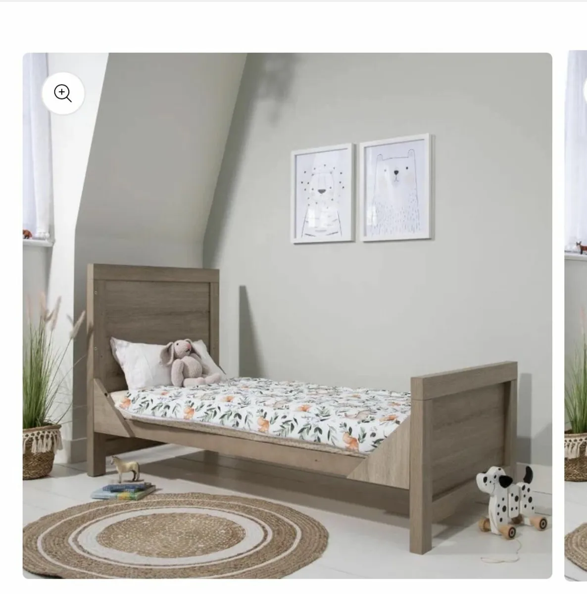 3in1 Cot Bed Oak - Image 3