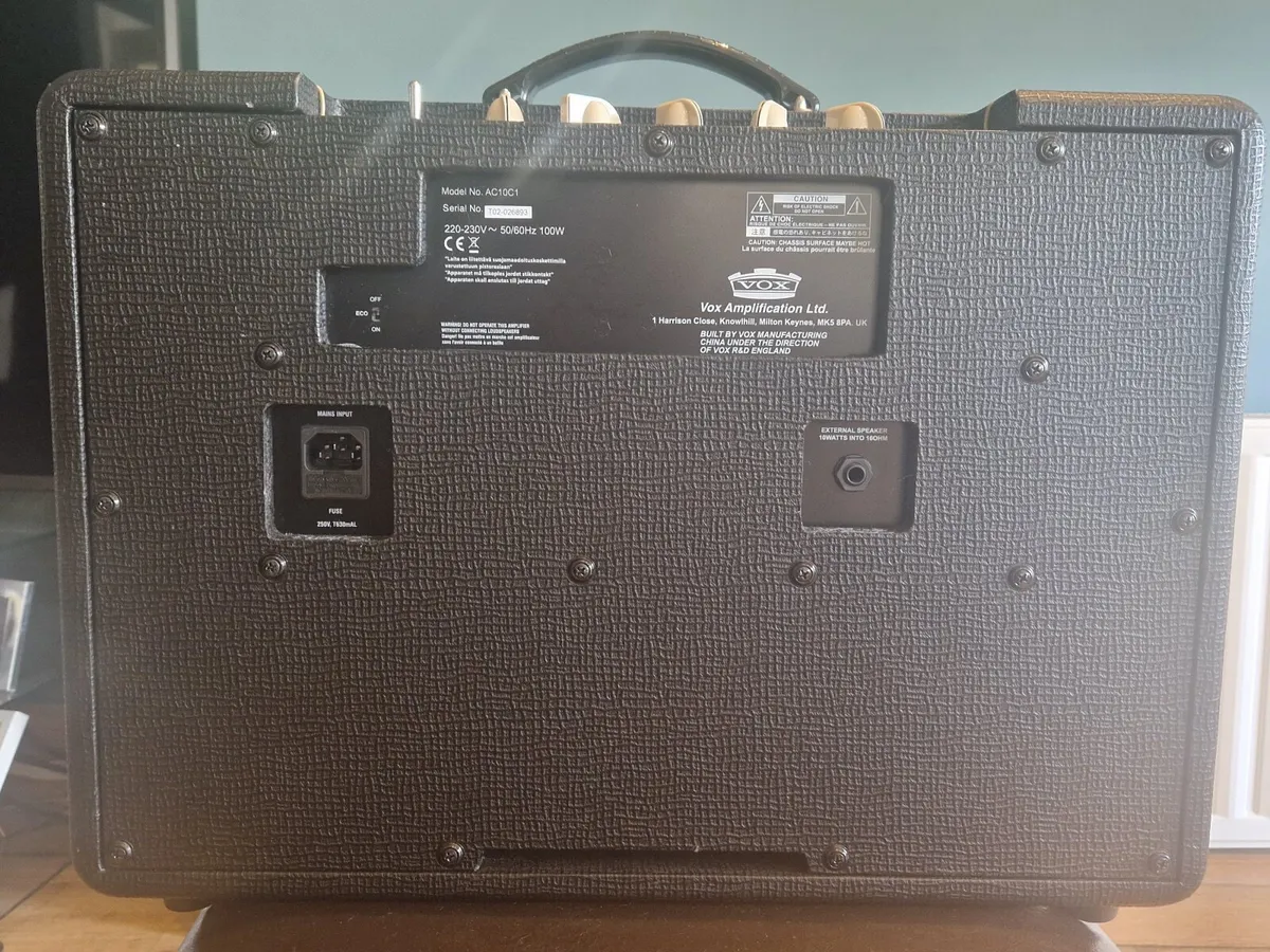 VOX AC10C1 Guitar Combo Amp For Sale - Image 2