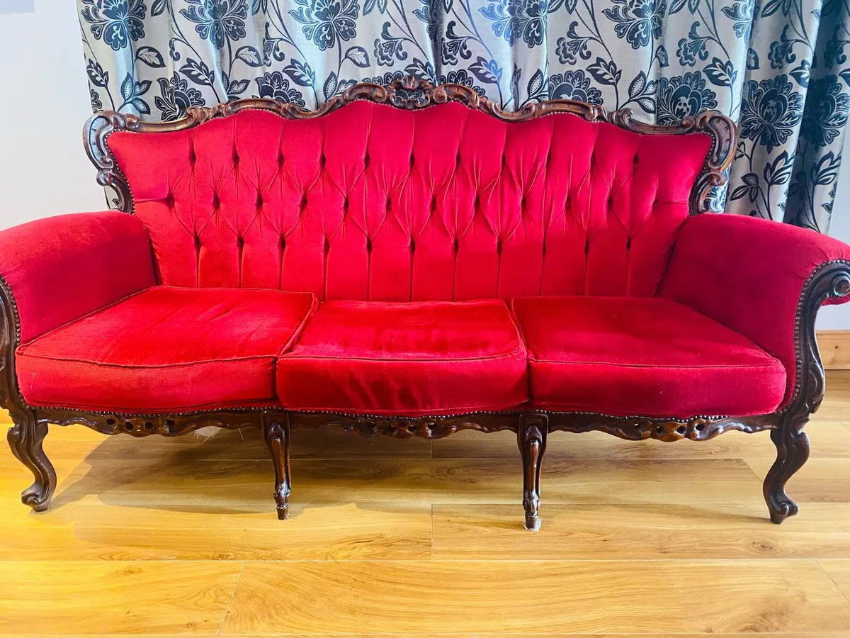 French style, vintage three piece set - Image 1