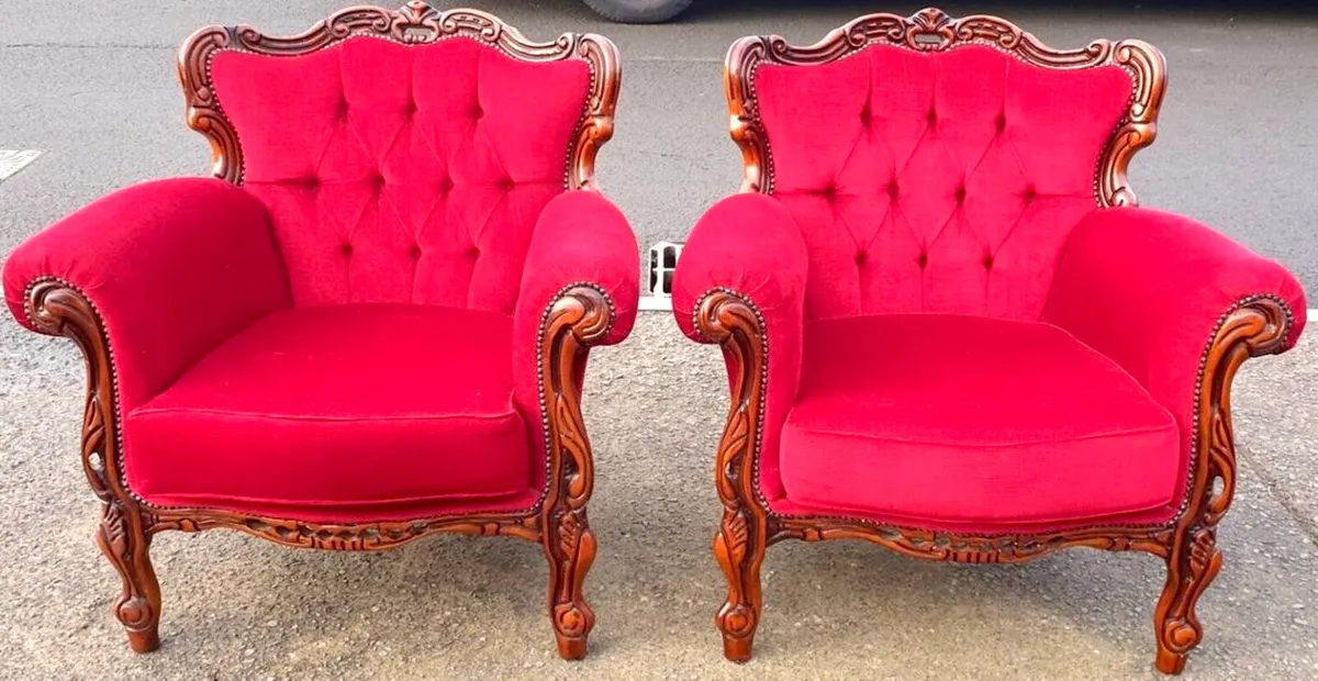 French style, vintage three piece set - Image 2