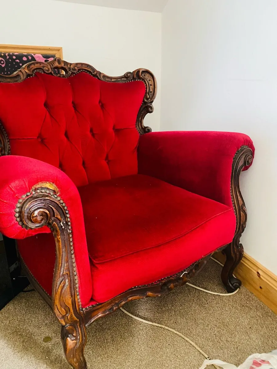 French style, vintage three piece set - Image 3