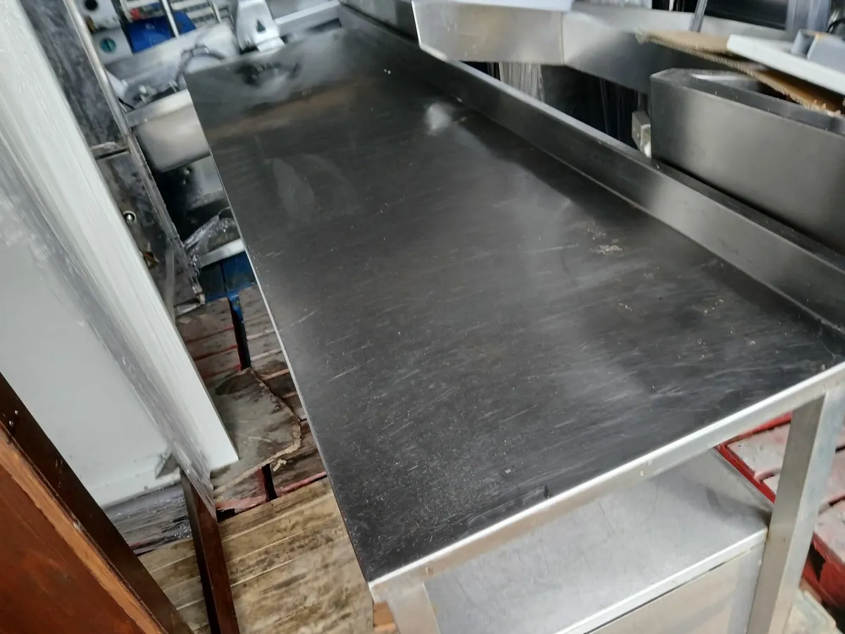 Staneless steel cabbinet bench table ..delivered - Image 2