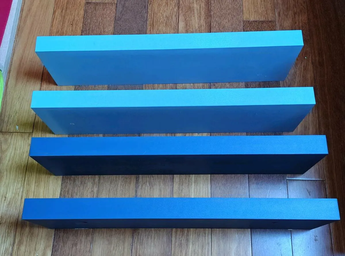 Floating Wall Shelves x 4 - Image 1