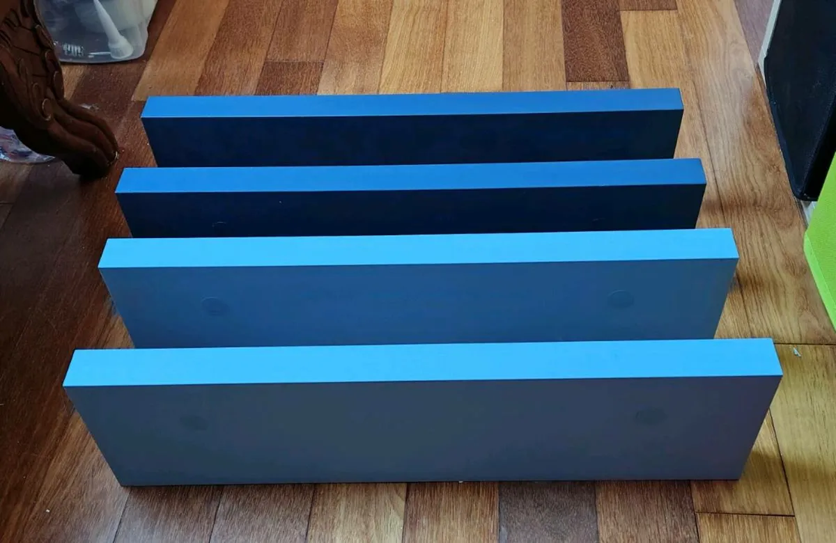 Floating Wall Shelves x 4 - Image 2