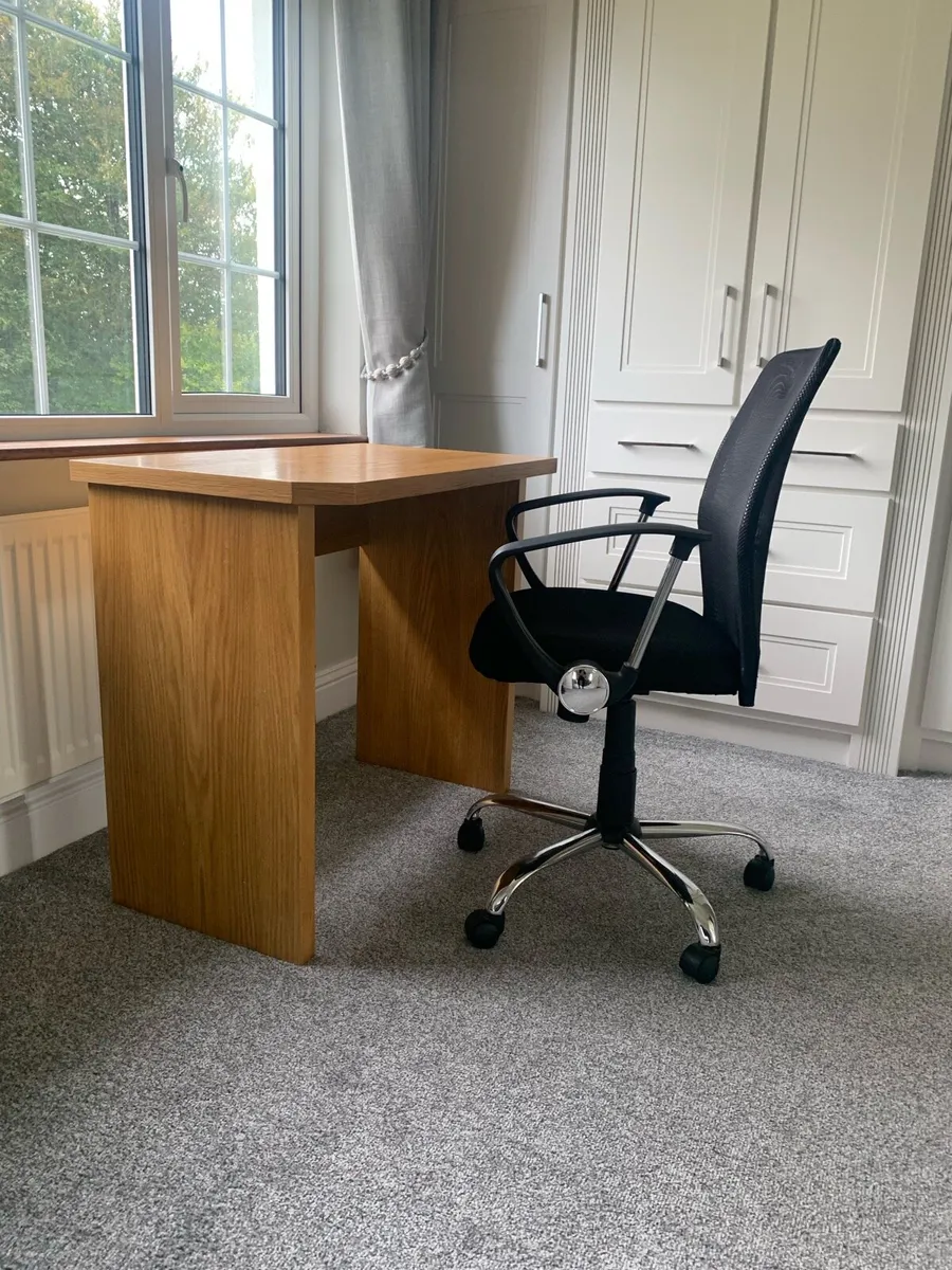 Study Desk & Office Chair - Image 1