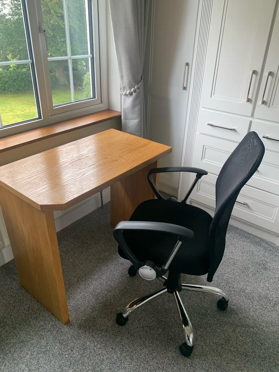 Study Desk & Office Chair - Image 2