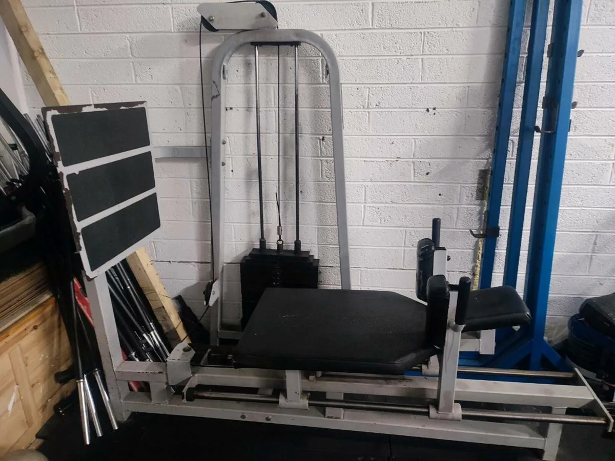 Lieing Leg Press/Squat Machine