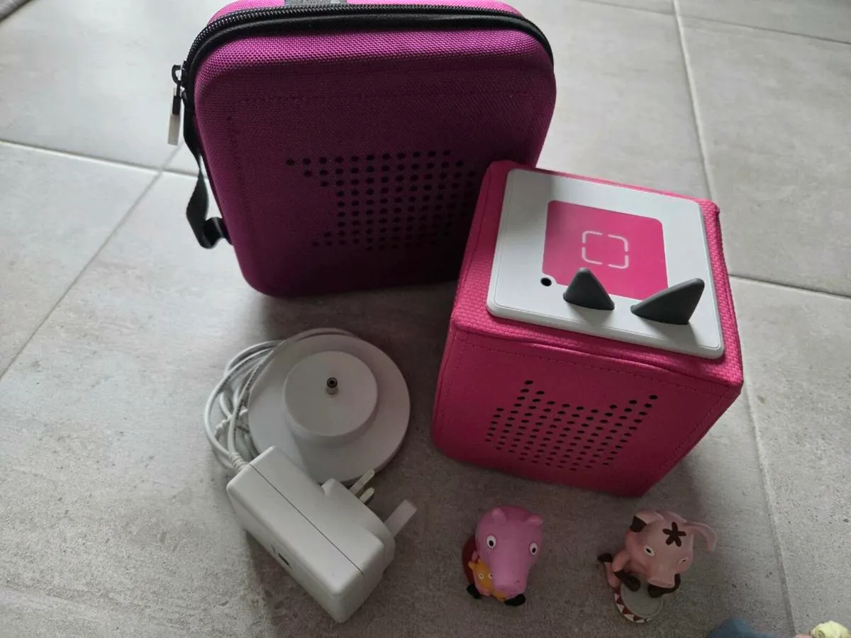 Pink Tonie Box with 5 Tonie Figures and More - Image 3