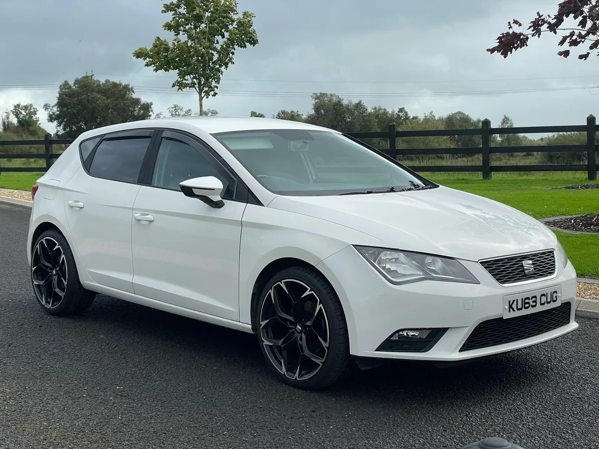 2013 Seat Leon SE 1.6TDI (ALLOYS, PRIVACY, T/BELT) - Image 1