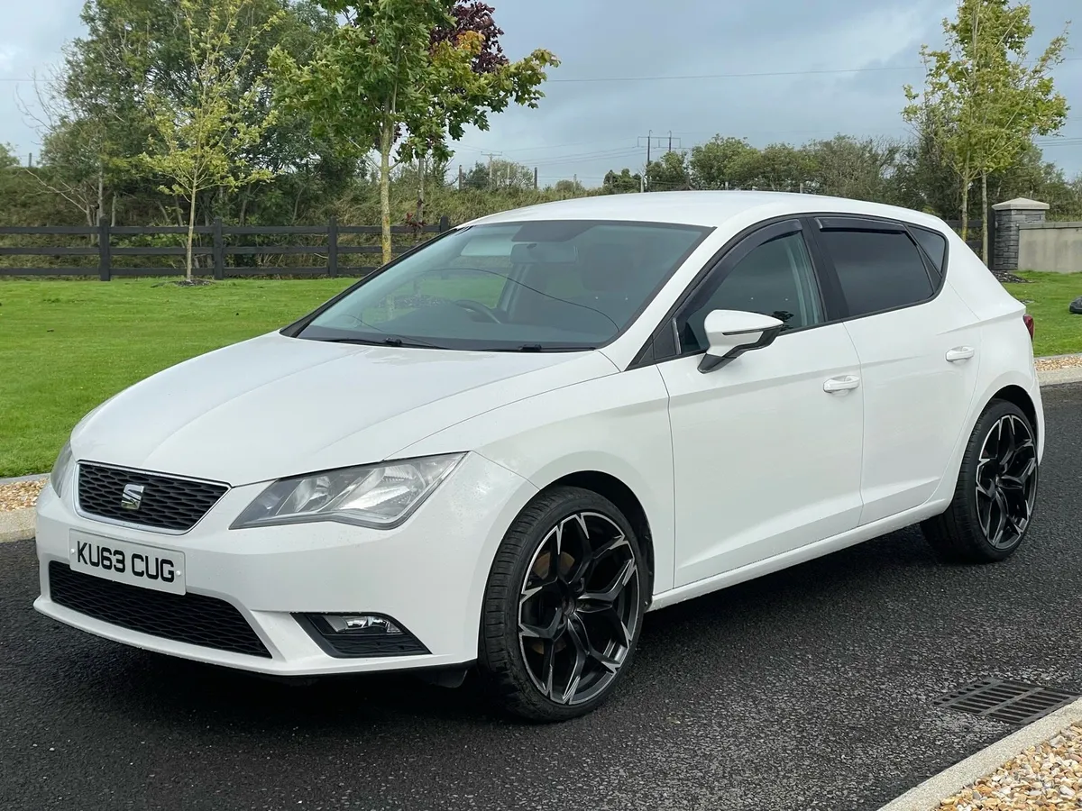 2013 Seat Leon SE 1.6TDI (ALLOYS, PRIVACY, T/BELT) - Image 3