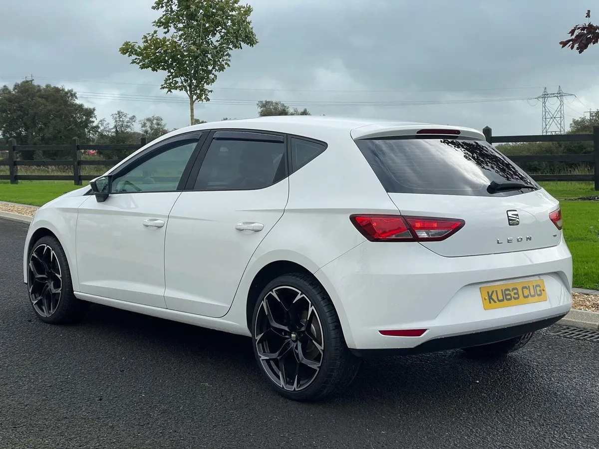2013 Seat Leon SE 1.6TDI (ALLOYS, PRIVACY, T/BELT) - Image 4