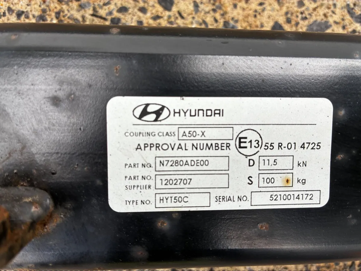Hyundai Towbar 2020 onward - Image 3