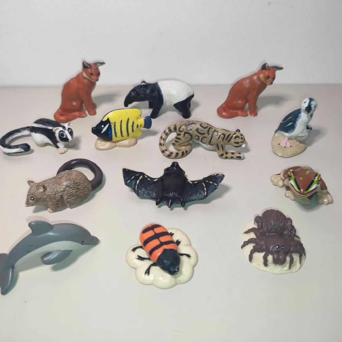 Collection of Vintage Cadburys Yowies animals