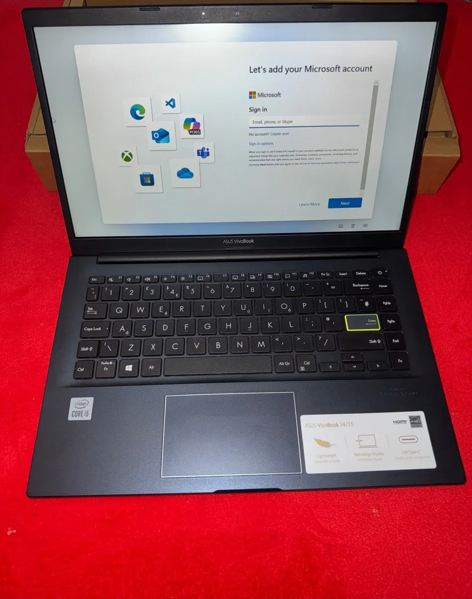 ASUS VivoBook Laptop 14" | Intel Core i5 Processor - Image 1