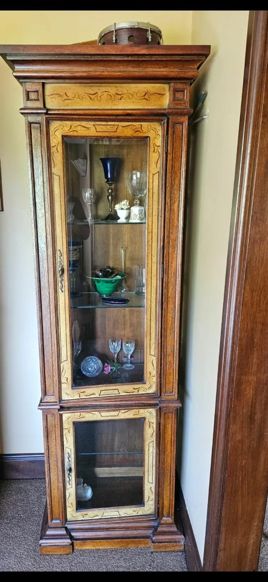 Oak Book case Dresser
