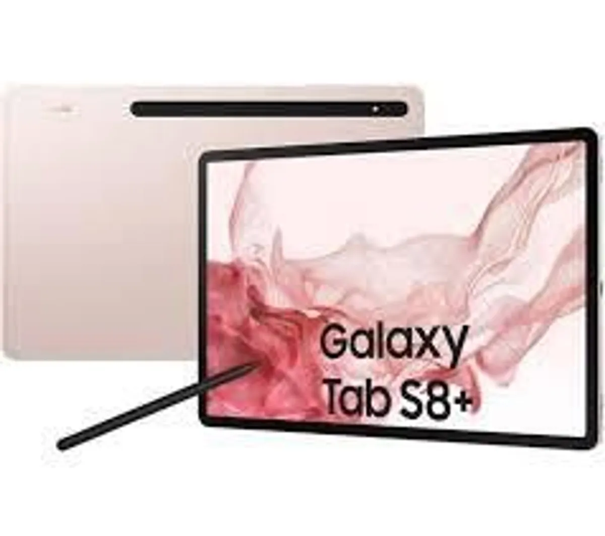 Brand New Samsung Galaxy Tab S8+ Plus SM-X800 - 256GB - WiFi - Pink Gold + S Pen - Image 1