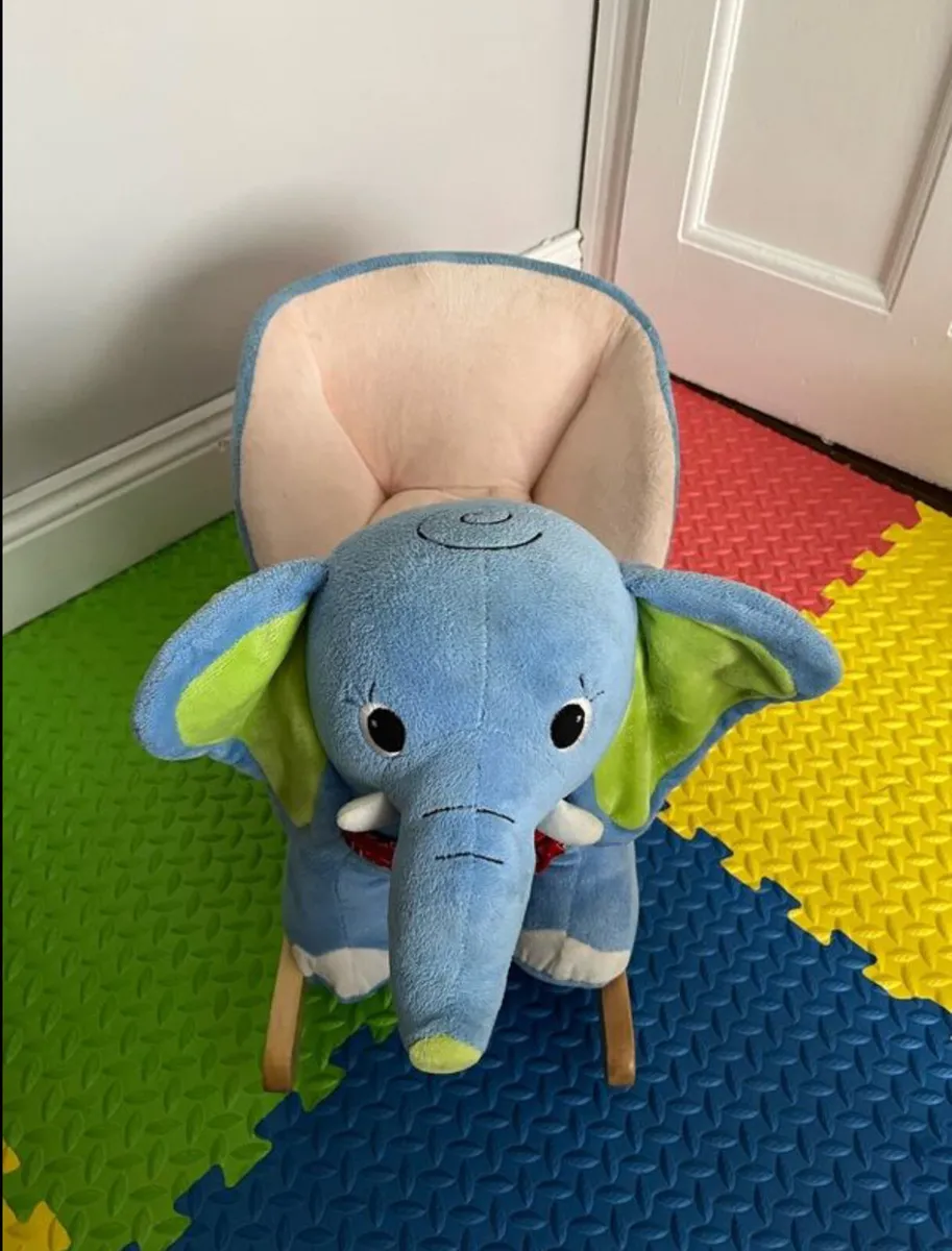 Rocking chair elephant - Image 2