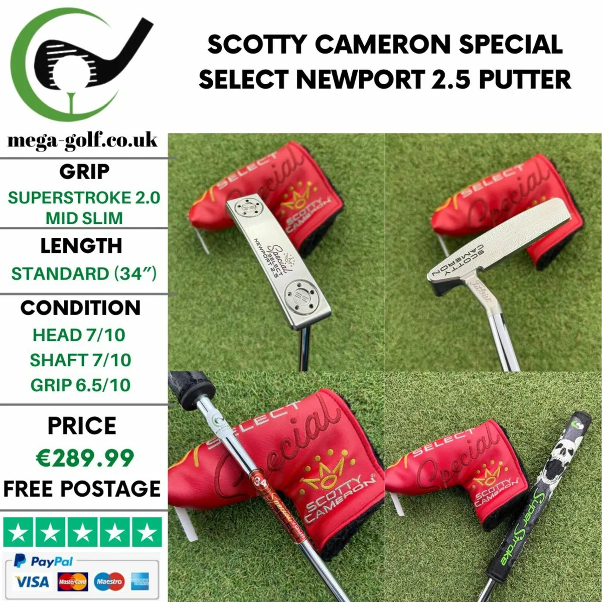 Scotty Cameron Special Select Newport 2.5 Putter - Image 1