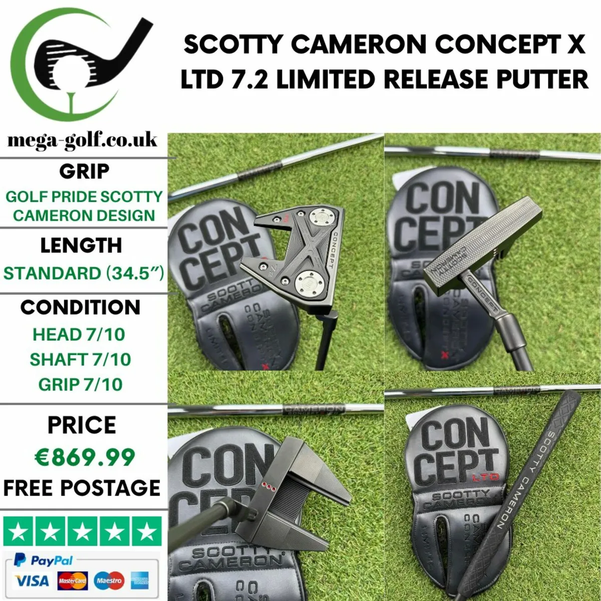 Scotty Cameron Concept X Ltd 7.2 Limited Release - Image 1