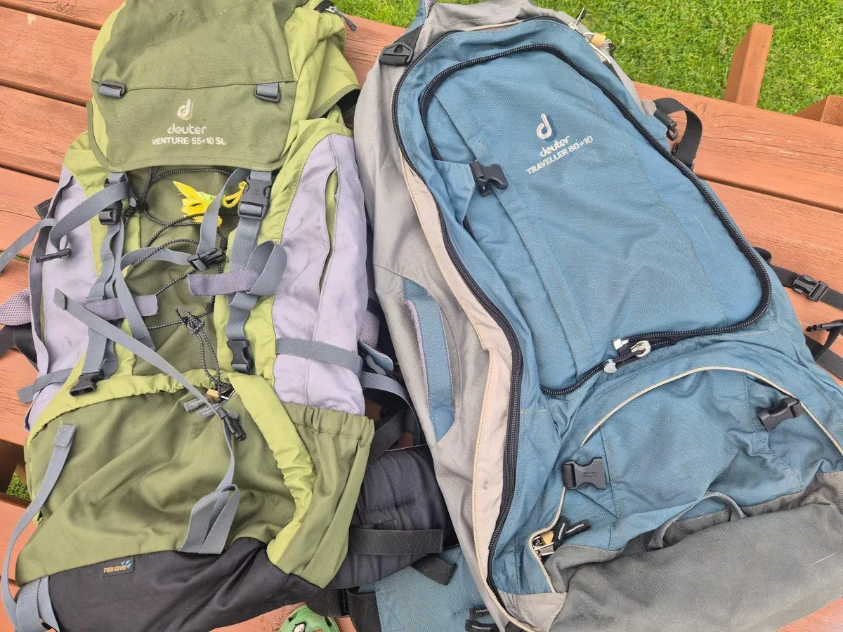 Deuter travel rucksack - Image 1