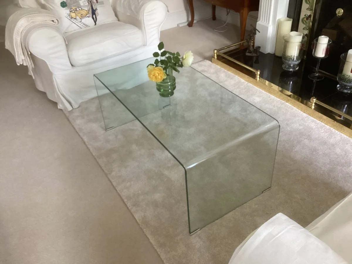 Amalfi glass coffee table - Image 1