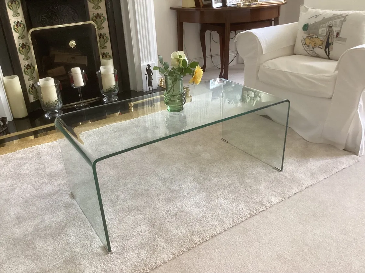 Amalfi glass coffee table - Image 2