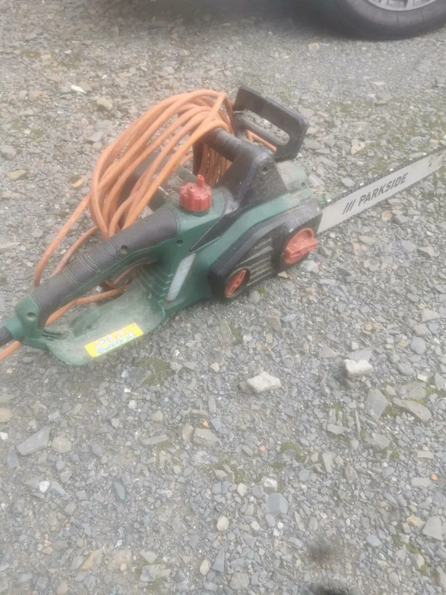 Parkside electric chainsaw